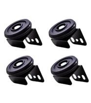 04 Roldana Rolamento Guia Superior para Porta e Janela de Correr de Aço 37mm