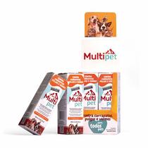 04 Un. Multipet Tratamento contra carrapatos, pulgas e vermes 30ml