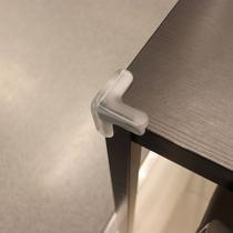 04 Unidades Protetor de Silicone Quinas Cantos Mesa Fácil Aplicação 3 Lados