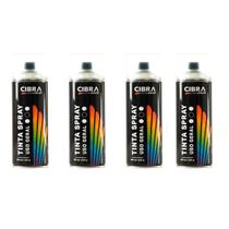 04 Verniz Incolor Para Pintura Madeira Artesanato Metal 400ml