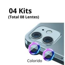 04X Kits Película de Proteção Lente Câmera Para iPhone 11 - Beleza, Charme e Proteção