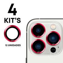 04X Kits Película de Proteção Lente Câmera Para iPhone 14 Pro 14 Pro Max - Beleza, Charme e Proteção - Premium