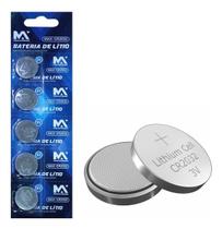 05 Baterias Lítio Cr2032 3v - Controle Alarme Portão - Maxmidia 05 Baterias Lítio Cr2032 3v - Controle Alarme Portão - Maxmidia