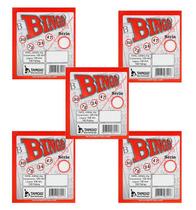 05 blocos de Bingo Jornal com 100 folhas - TAMOIO