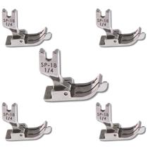 05 Calcadores Pesponto Lado Direito C. Guia Reta Industrial 6mm SP-18 1/4