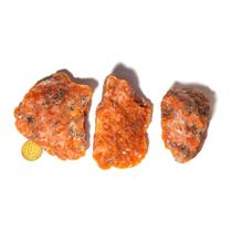 05 Calcita Laranja Bruto Esoterismo 100 a 150g 5 a 9cm TipoA