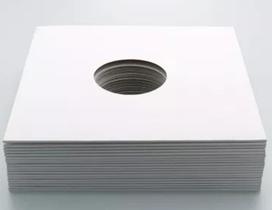 05 Capas Disco Compacto 7'' Branca (18x18cm Somente Capa )