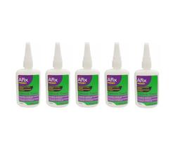 05 Cola Adesivo Instantânea Ultrarrápido Afix ExtraForte 100g 05 Cola Adesivo Instantânea Ultrarrápido Afix ExtraForte 100g