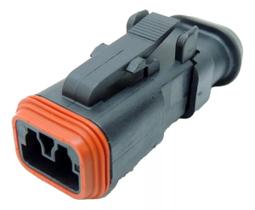 05 Conector Automotivo Te Connectivity Dt06-2S Plug Skt