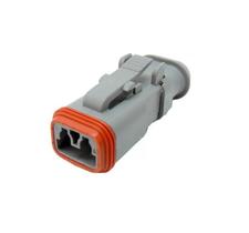 05 Conector Automotivo Te Connectivity Dt062S Plug Skt Cinza