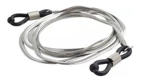 05 Cordinha Corrente Cordão Rabo Rato Prata Óculos Masc Fem