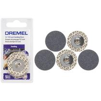 05 Discos de Lixa Grão 120 Dremel EZ412SA - 2 615 E41 2AC