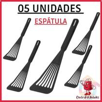 05 Espatulas de Plastico Talher para macarronada arroz combo cozinha