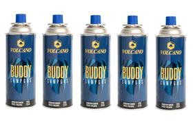 05 Gás Butano Refil Recarga Maçarico Camping Isqueiro Fogão