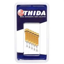 05 Jack Roldana Cilindrico P10 Para Captador Fishman - Violão