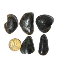 05 Labradorita ou Spectrolite Rolado Pedra 30 a 45mm Tipo A