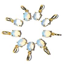 05 Mini Pingente Ponto de Luz Pedra da Lua Cabochão Garra 05 Mini Pingente Ponto de Luz Pedra da Lua Cabochão Garra