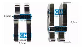 05 Par Charneira Dobradi Md 03 P Peça Conserto Haste Óculos