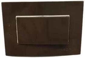 05 Pc Interruptor Simples P/Moveis Margirius Marrom 10A 250V