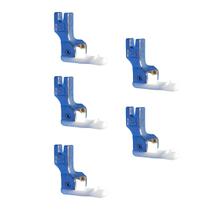 05 Pé Calcador de Teflon Pesponto Compensado Para Maquina Reta Industrial Lado Direito 5mm TCR-3/16E