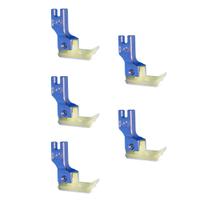 05 Pé Calcador de Teflon Pesponto Compensado Para Maquina Reta Industrial Lado Esquerdo 2mm TCL-1/16N