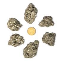 05 Pirita Peruana 40 mm e 50 a 60 g Para Orgonite Atacado 05 Pirita Peruana 40 mm e 50 a 60 g Para Orgonite Atacado