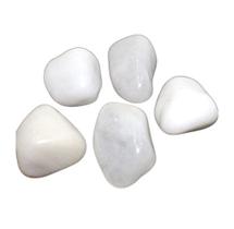 05 Quartzo Leitoso Rolado Pedra G 30 a 45mm Classe A 05 Quartzo Leitoso Rolado Pedra G 30 a 45mm Classe A