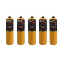 05 refil cilindro maçarico portátil map propano 400g max pro