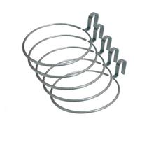 05 Suporte Argola Arco Anel 17cm Para Pallet Treliça Sem Vaso Jardim Suspenso