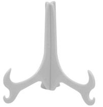 05 Suporte Azulejo Luxo Acrílico Tripé Plástico Foto Base Prato