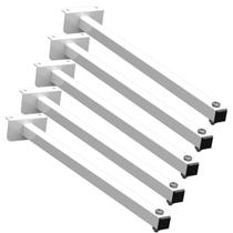 05 SUPORTES REFLETOR FACHADA BANNER BRAÇO 20cm 05 Cj 05 SUPORTES REFLETOR FACHADA BANNER BRAÇO 20cm 05 Cj