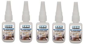 05 Un Cola Adesivo Instantânea Tek Bond Moveleira 793 20Gr 05 Un Cola Adesivo Instantânea Tek Bond Moveleira 793 20Gr