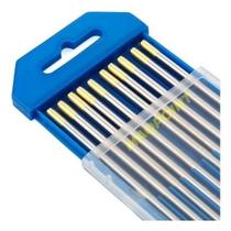 05 un Eletrodo de Tungstênio 1,5% Lantânio Ponta Dourada 3,2mm