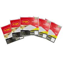 05 Unidades do Painel Slim Backlight GLight EcoLED Quadrado SOBREPOR 24W 6500K Autovolt SOMENTE EM 6500K BRANCO FRIO