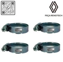 053922 - kit com 4 abraçadeiras parafuso - 22x32
