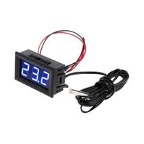 0,56 Polegadas LED Digital Termômetro Sensor Sonda DC 5-12V Instrumento De Medição De Temperatura