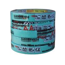 05x Fita Crepe Automotiva 525s 18mm X 50m - KIT