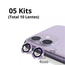 05X Kits Película de Proteção Lente Câmera Para iPhone 11 - Beleza, Charme e Proteção