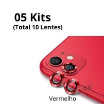 05X Kits Película de Proteção Lente Câmera Para iPhone 11 - Beleza, Charme e Proteção