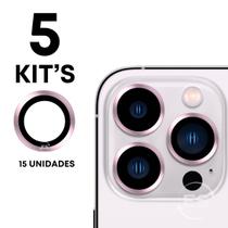 05X Kits Película de Proteção Lente Câmera Para iPhone 13 Pro 13 Pro Max - Beleza, Charme e Proteção