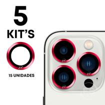 05X Kits Película de Proteção Lente Câmera Para iPhone 13 Pro 13 Pro Max - Beleza, Charme e Proteção