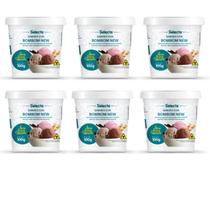 06 Base Sabor Fabricação Sorvetes Geladinhos Vários Sabores Alto Rendimento Selecta