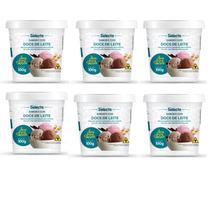 06 Base Sabor Fabricação Sorvetes Geladinhos Vários Sabores Alto Rendimento Selecta