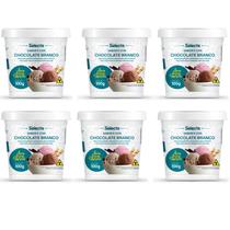 06 Base Sabor Fabricação Sorvetes Geladinhos Vários Sabores Alto Rendimento Selecta