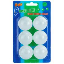 06 Bolinhas Bolas Ping Pong 4cm Tenis Mesa