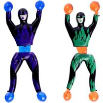 06 Bonecos Furia Ninja Hero Squad Gruda Desce Parede Vidro