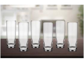 06 Copo Amassadinho 290ml - Copo De Long Drink Tubo