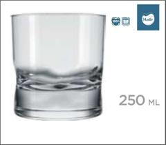06 Copos Amassadinho 250Ml - Copo De Whisky
