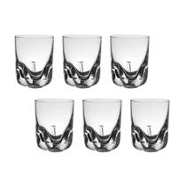 06 Copos para Licor Trio em Cristal Titanium 60mL - Bohemia