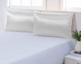 06 Fronhas De Cetim Anti Frizz 70cm X 50cm 6 Unidades